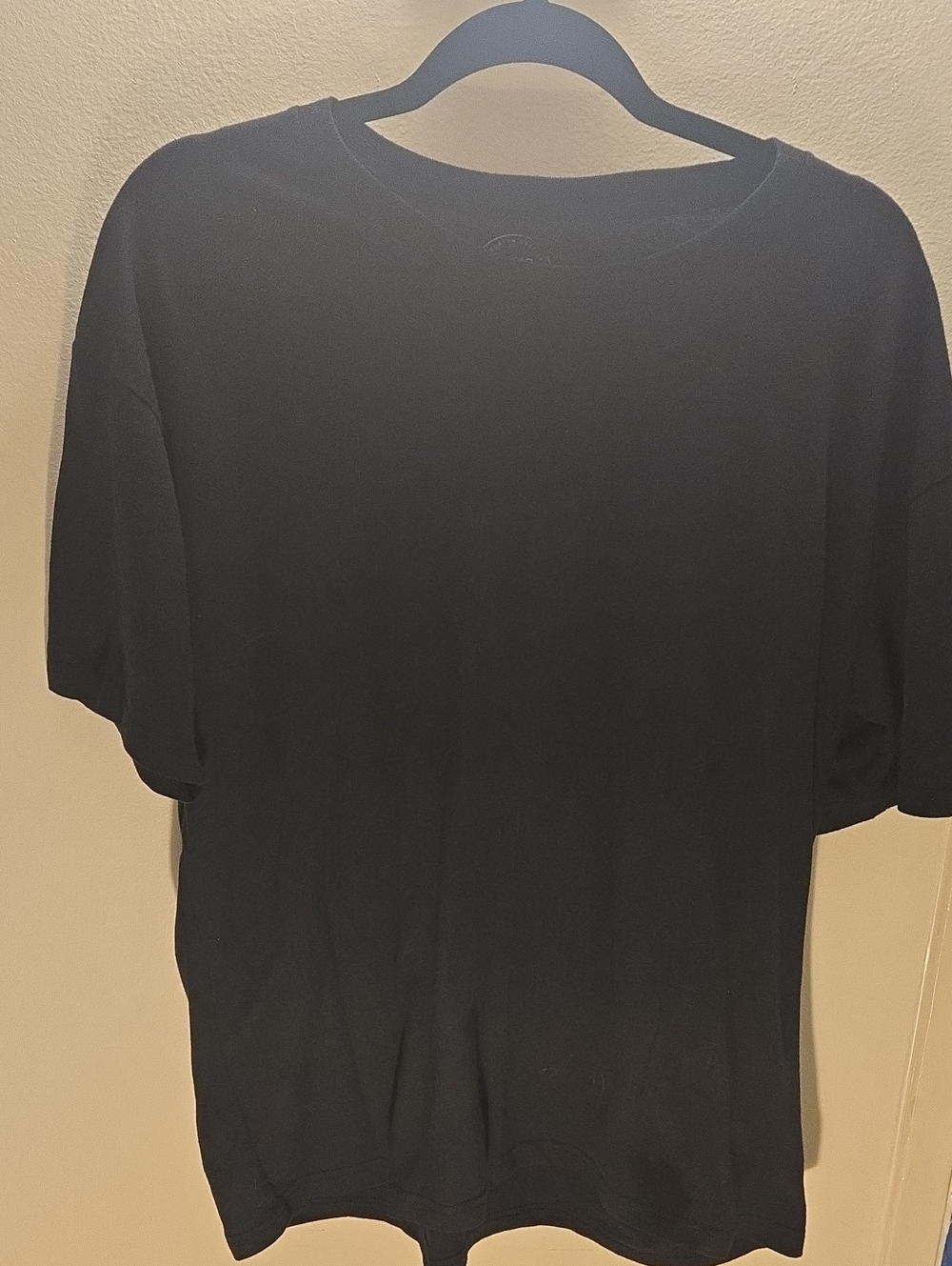 Men's Black Short Sleeve Crew Neck T-Shirt